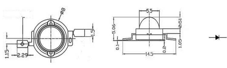 SMD IR 810nm Led
