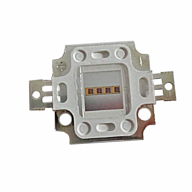 10W red LED chip structure with 9 chips and 120 degree beam angle