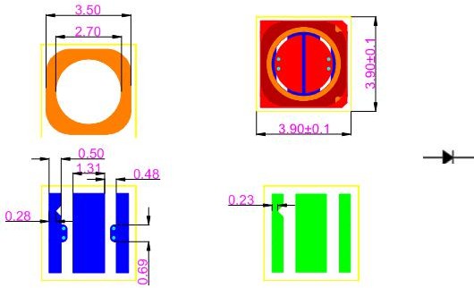 295NM UV LED