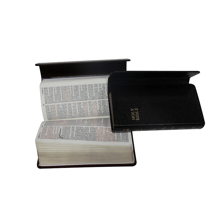 Professional New King James Leather Cover Thread Stitching Bible