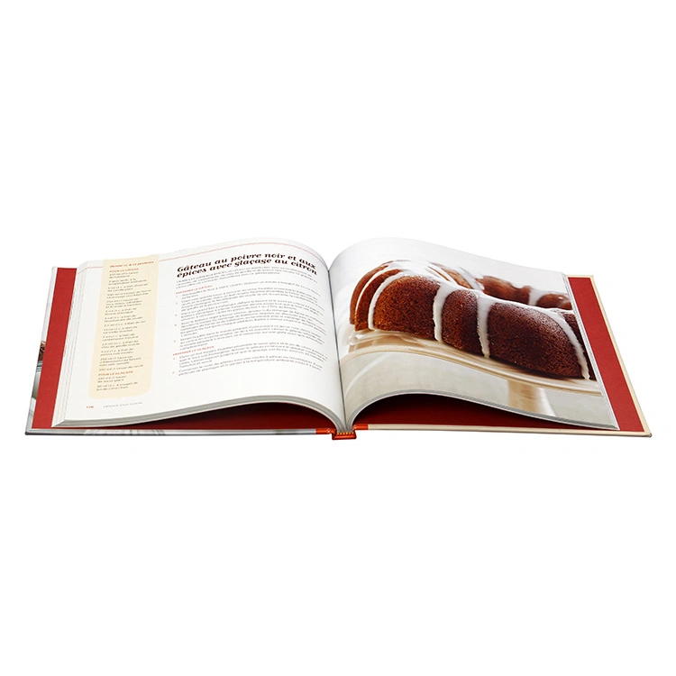 Cheap Price High Quality Coffee Table Hardcover Cook Book Printing