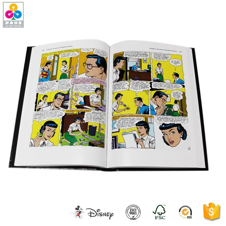 Full Color High Quality Adult Comic Photo Books Printing