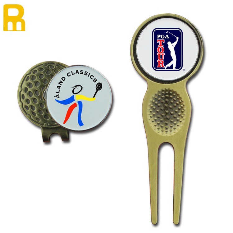 Wholesale digital printing magnetic blank golf ball marker