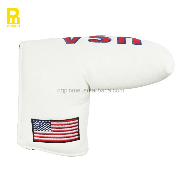 Factory Customized PU leather Golf Putter Club Head Cover