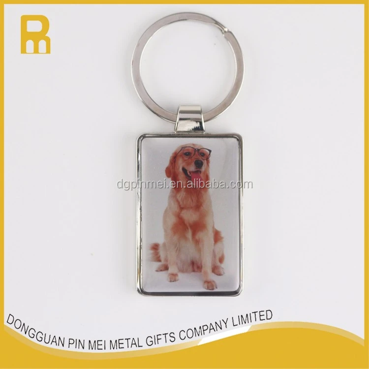 DIY family photo couple photo keychain for gift