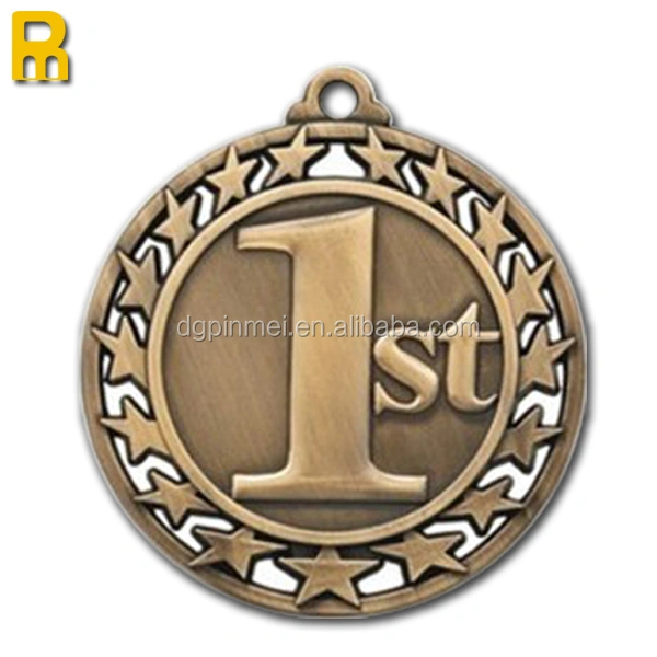 Cheap custom wholesale metal running award sports medal