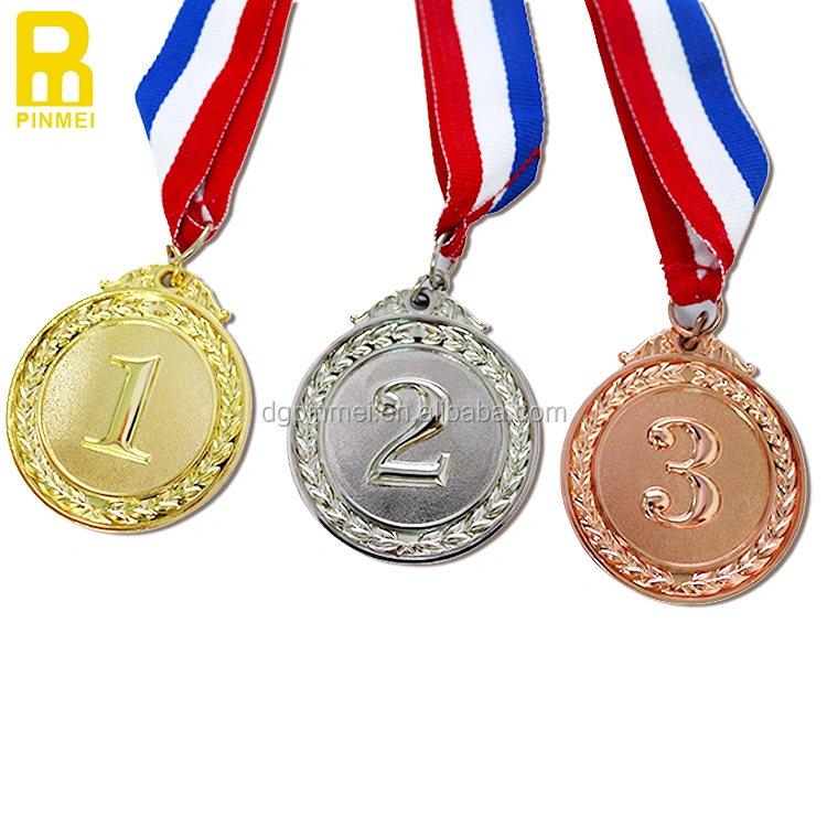 Cheap Blank Zinc Alloy Award Custom Metal Sports Medal Award Medals