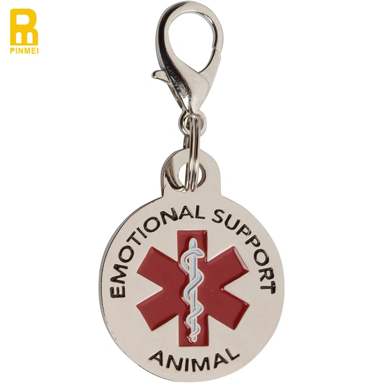 Custom Logo Medical Allergy Emergency Dog Tag
