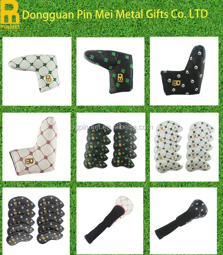 Mallet Golf putter headcovers with custom logo