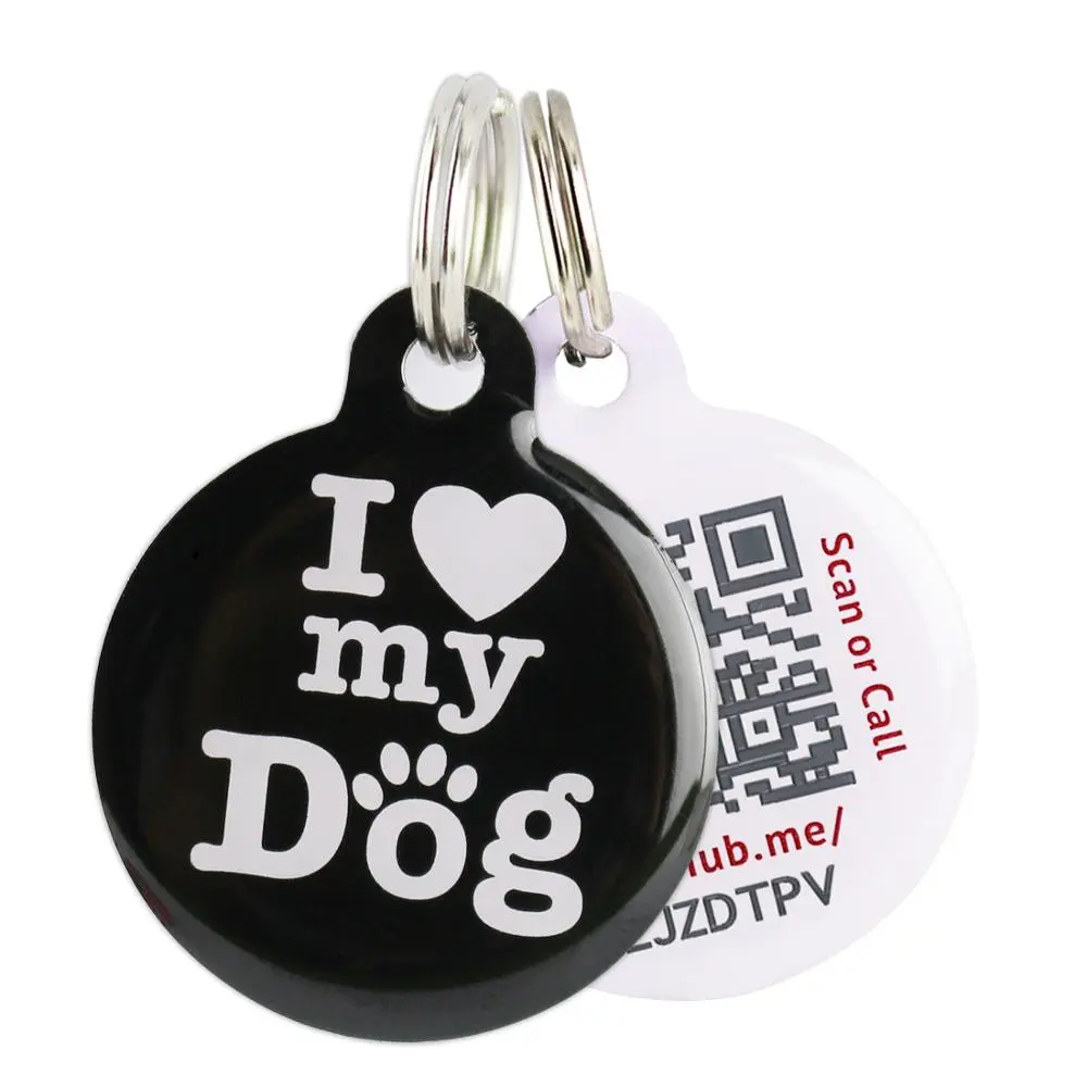 Pet Products FREE SAMPLE SCAN QR CODE WITH LASER ENGRAVING UNIQUE ID CODE