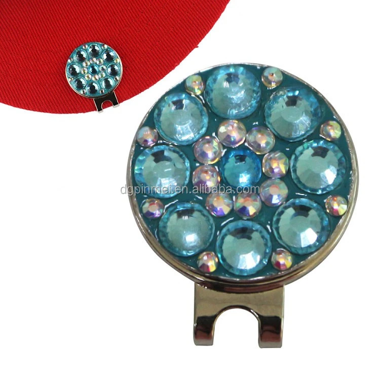 crystal Markers hat clip magnetic golf ball marker