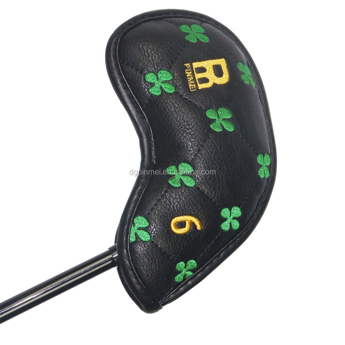 Magnetic golf headcover type pu leather iron head covers