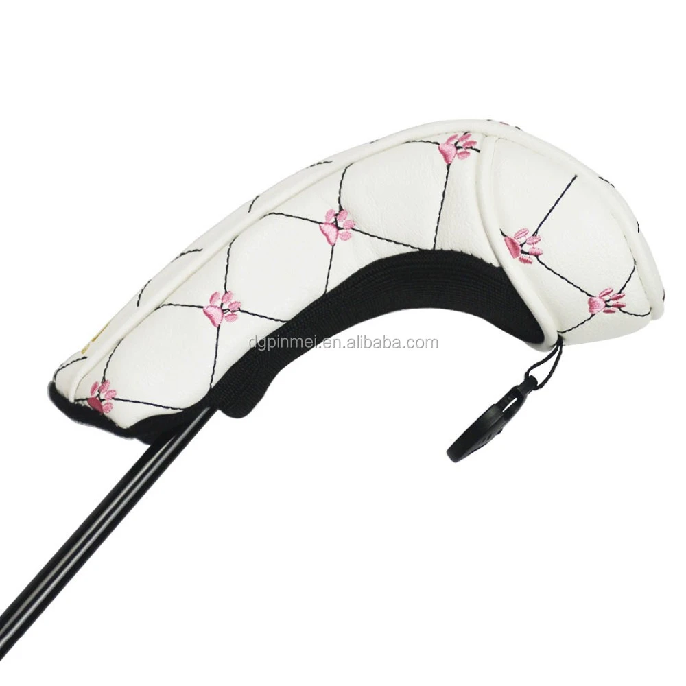 Embroidery clover utility woods golf head covers
