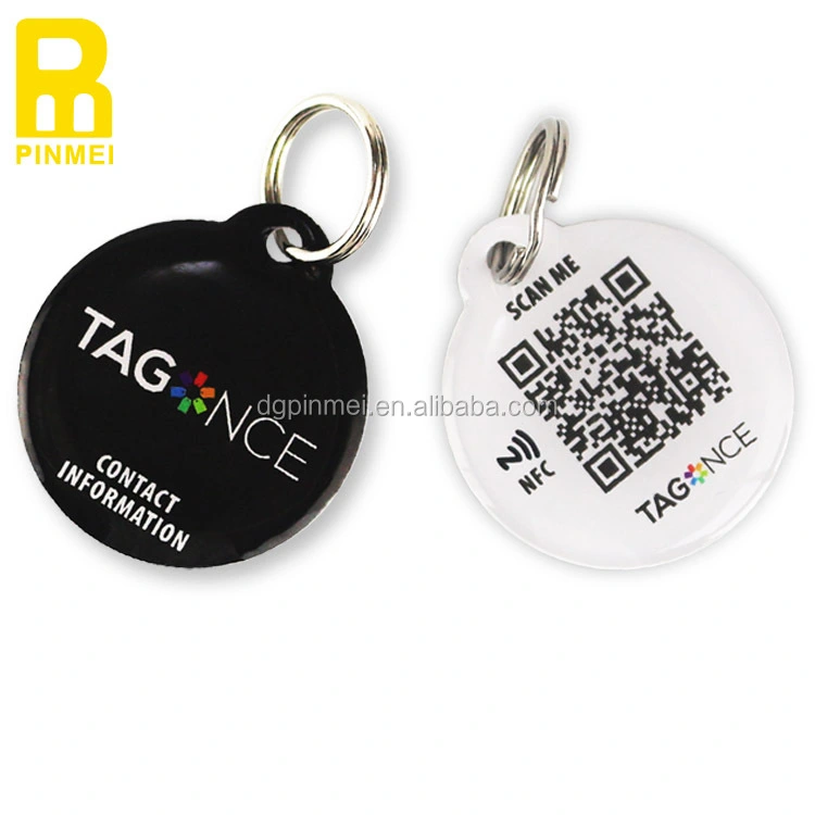 Promotional Factory Direct Sale Cheap Dog Cat ID Tag with NFC for Pet