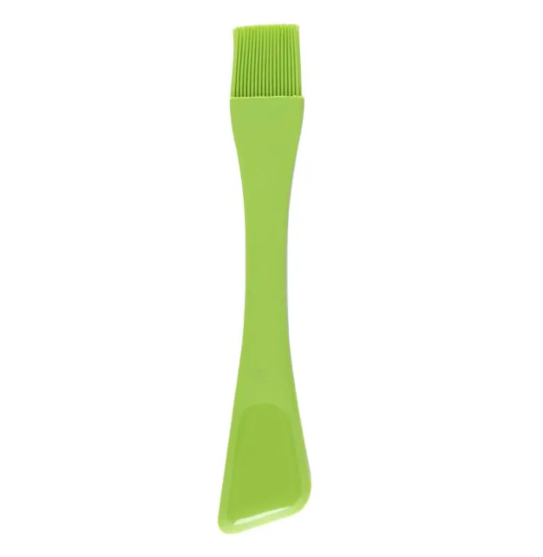 Double-sided silicone spatula oil brush multi-functional baking tools butter scraper