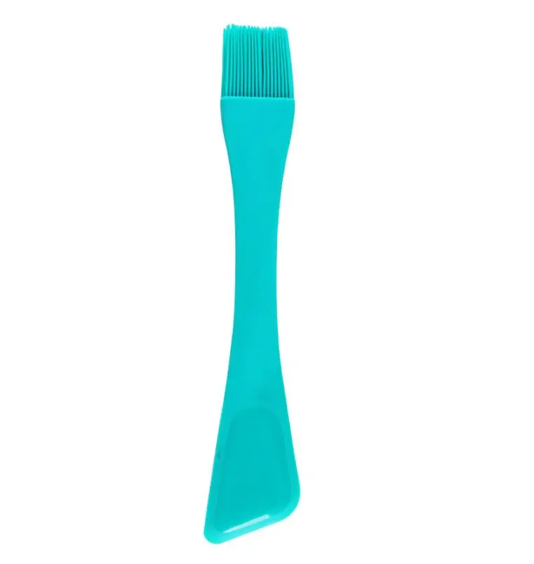 Double-sided silicone spatula oil brush multi-functional baking tools butter scraper