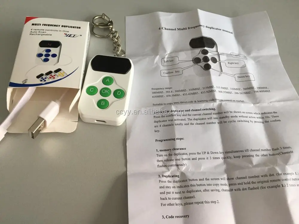 remote control duplicator packing