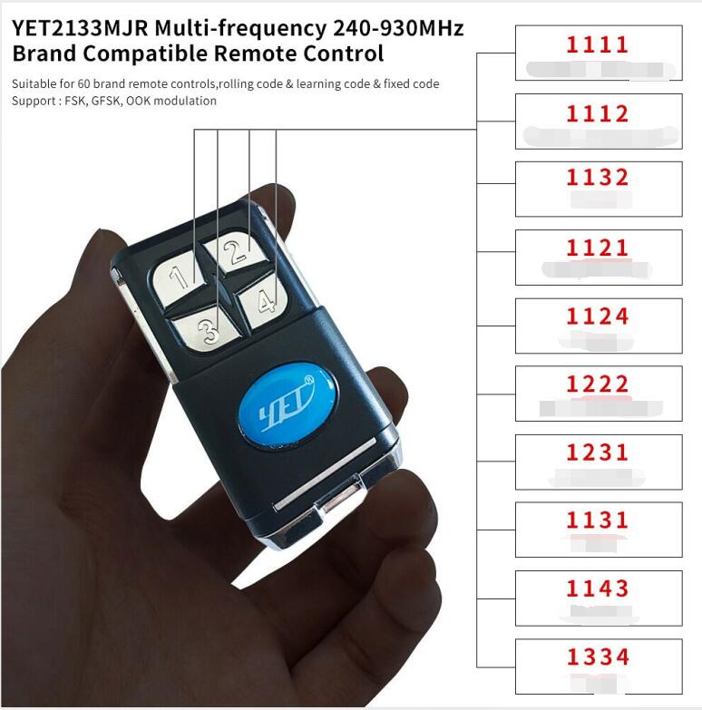 garage remote control