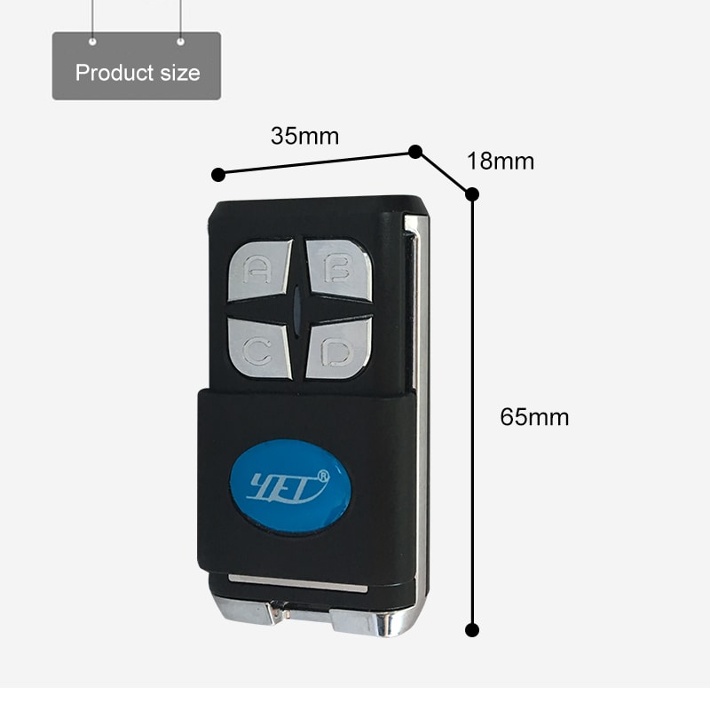 433mhz remote control