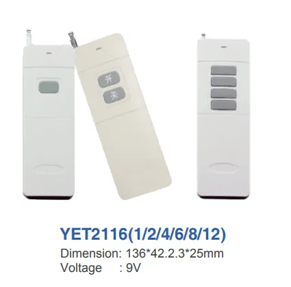 long distance ev1527 remote control