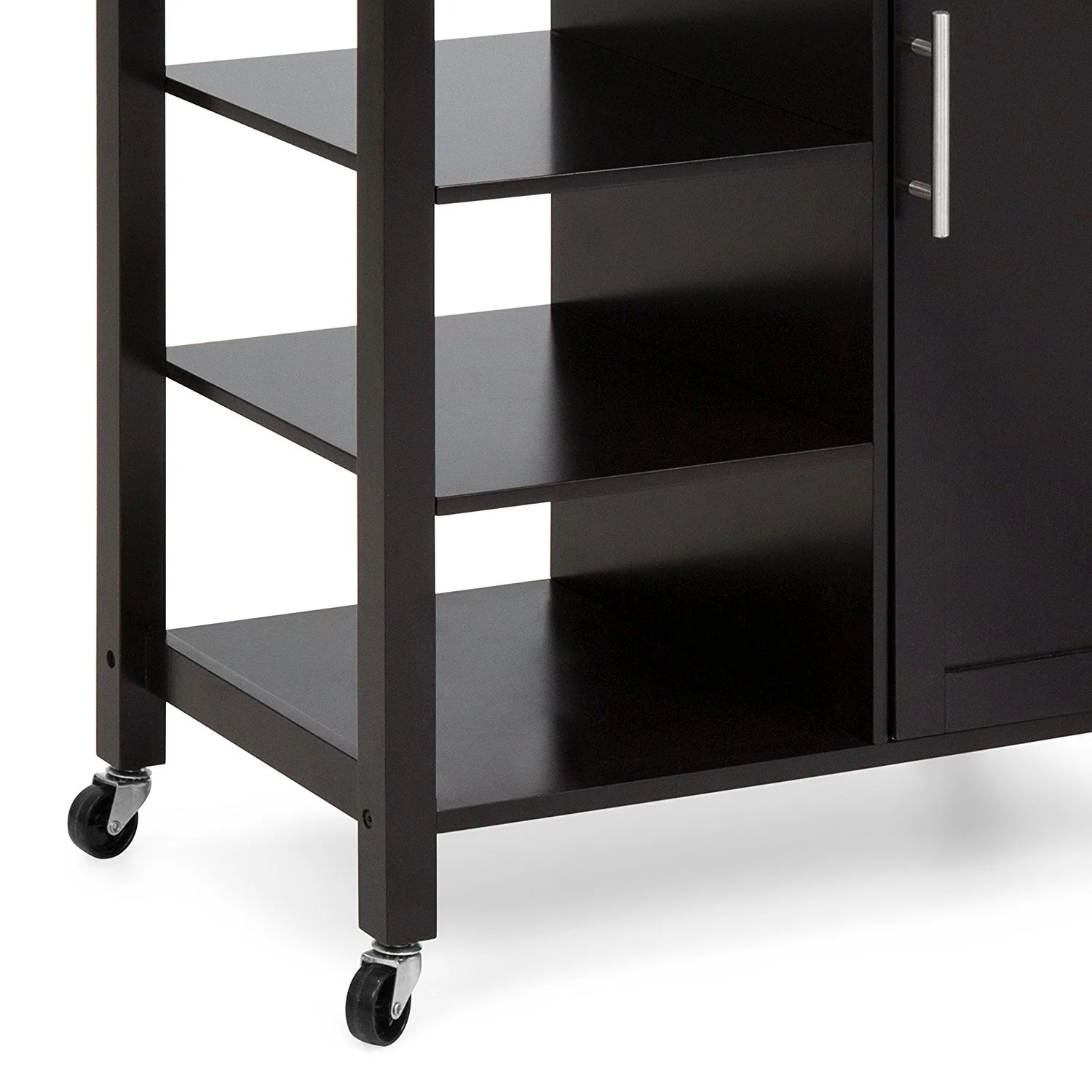 High quality simple multi-layer to move casters service kitchen trolley with drawers