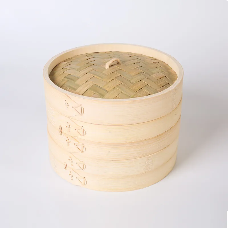 High Quality Hot Sale Cheap Kitchen Basket Big Bamboo Steamer Basket