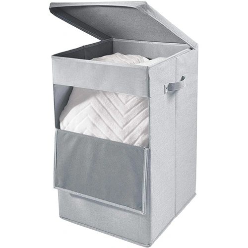 Anyo Add to CompareShare Open clothes bucket oversize non-woven dirty clothes storage box