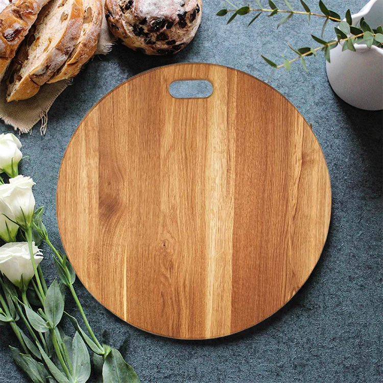 Wholesale High Quality Custom Wood Bamboo Round Cheese Boards