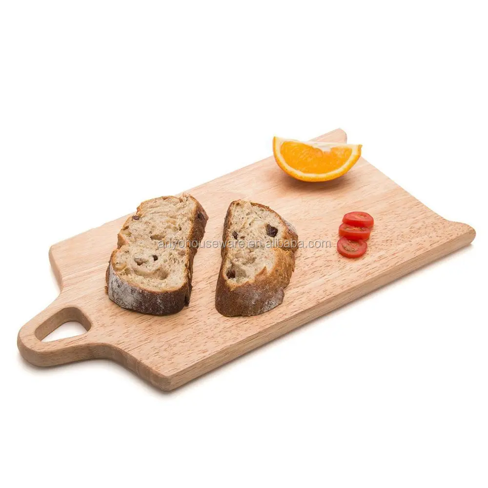 New design natural rubber wooden chopping board for kitchen