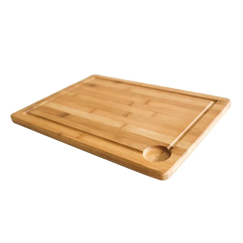 Eco-Friendly Rectangle Bamboo Chopping Cutting board for food$cheese&meat