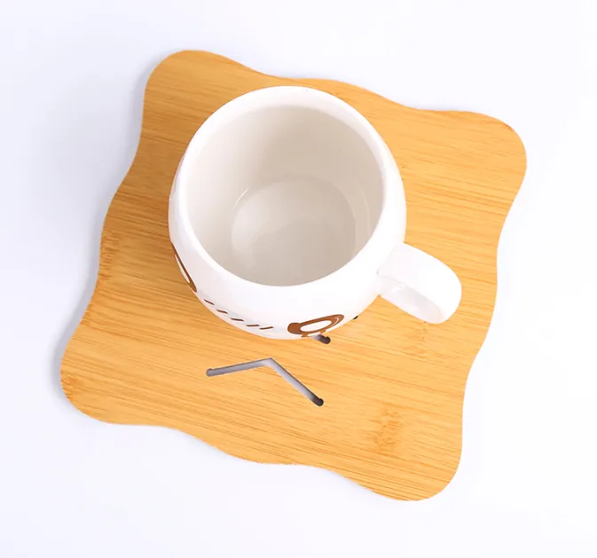 Round Cup Coasters for Cold Drinks and Hot Beverage Contemporary Design