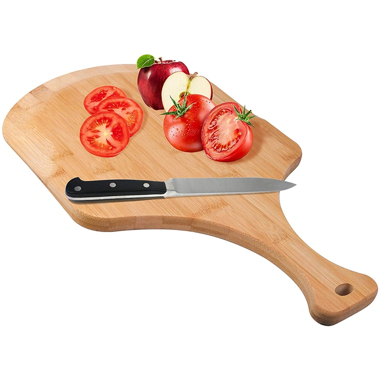 Premium Bamboo Pizza Peel Spatula Paddle with Handle for Homemade Pizza and Baking