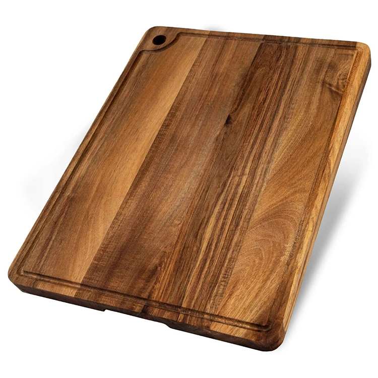 Professional Production Kitchen Rectangle Blank Cutting Board Set Bamboo
