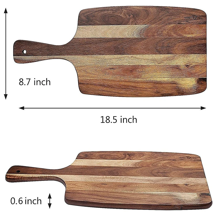 Factory Manufacturing Butcher Block Wood Cutting Board Tray For Kitchen