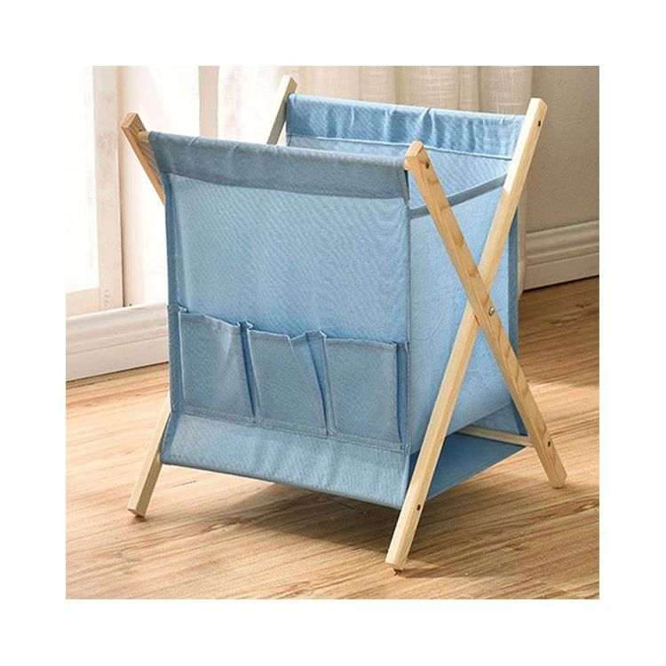High Quality Environmental Foldable Linen Dirty Clothes Basket Storage Basket