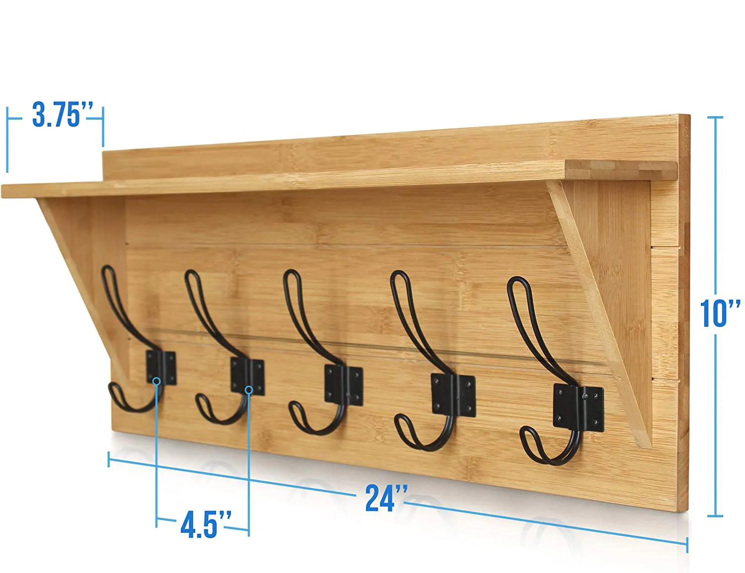 Wall Mounted Clothe Organizer Hook Kitchen Tool Towel Holder Wall Clothes Hook Storage Holder Hanger