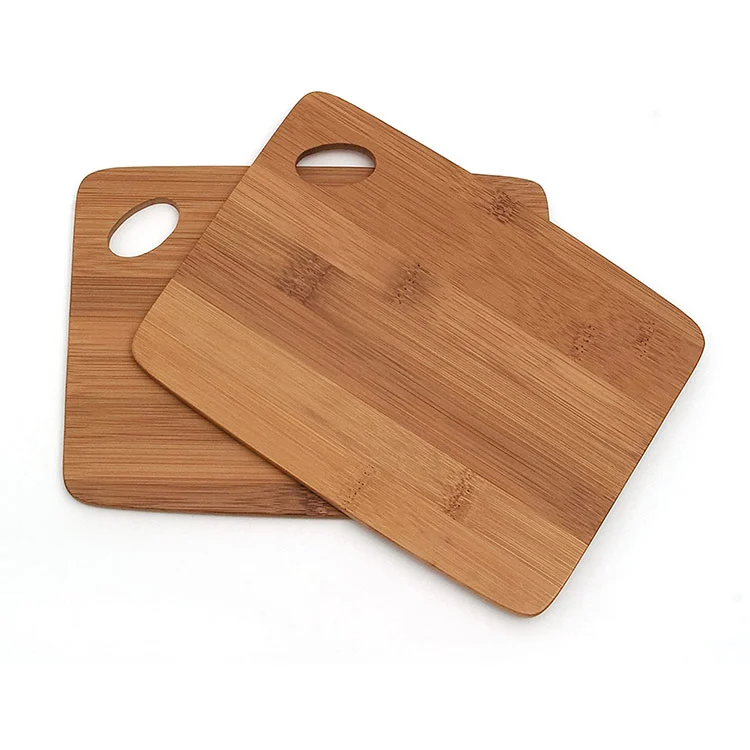 Custom Different Sizes Chopping Board Teak Wood Cutting With Handle