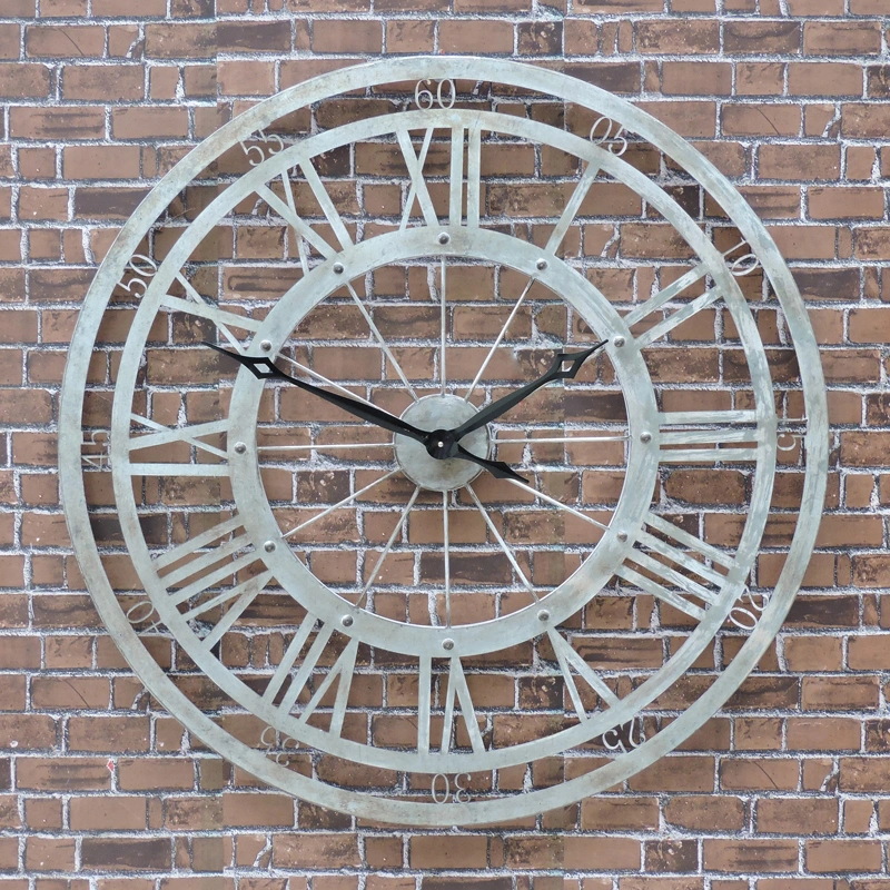 Metal Roman Numeral Home Decor Goods Wall Clocks Wholesale