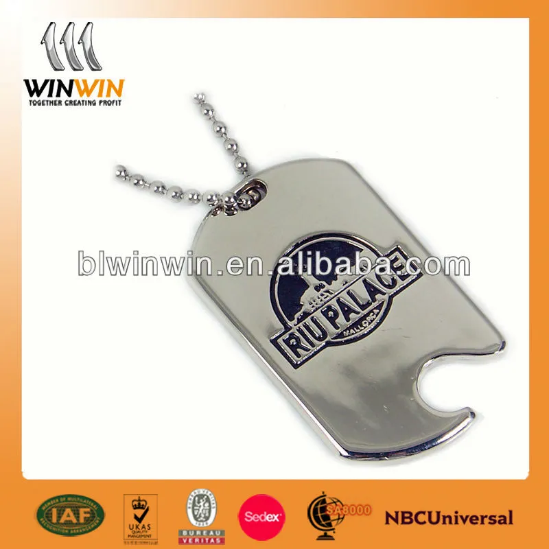 Best blank military dog tag/dog tag for men
