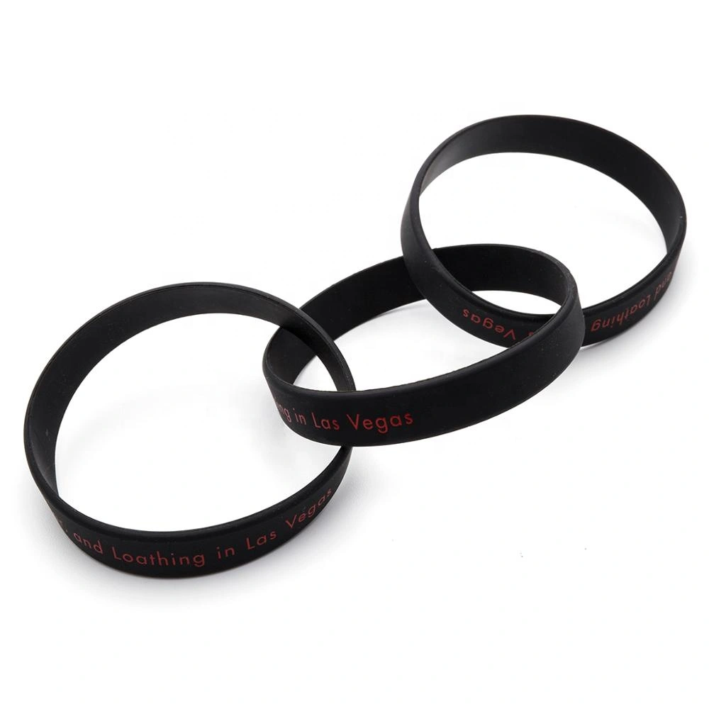 Silicon wristband for promotion free sample available for reference