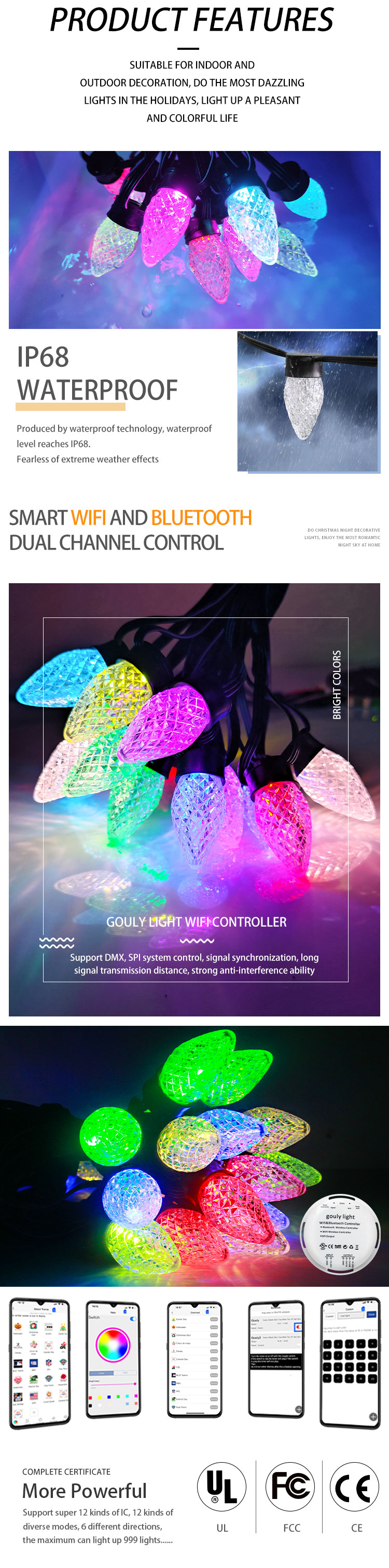 commercial grade c9 led light
