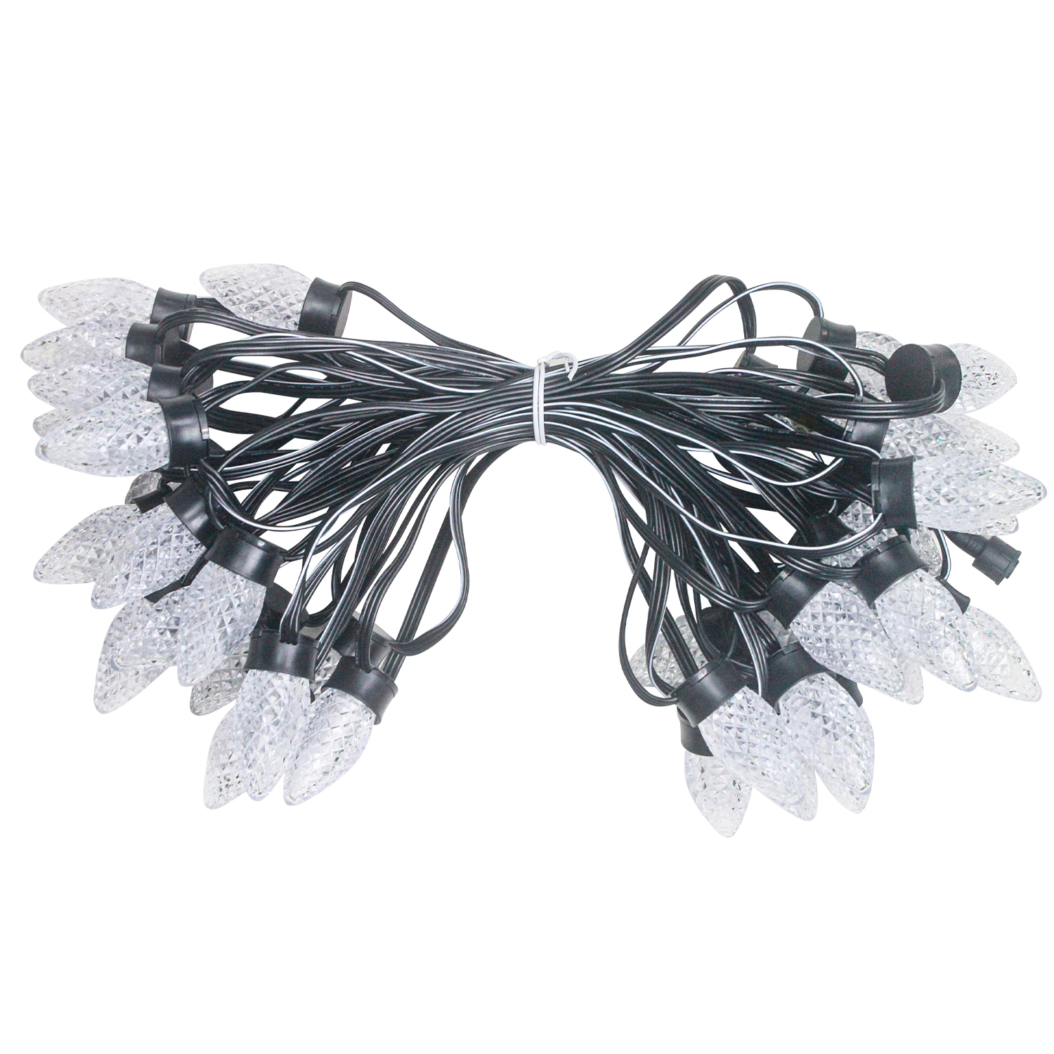 pure white led aminated c9 string light