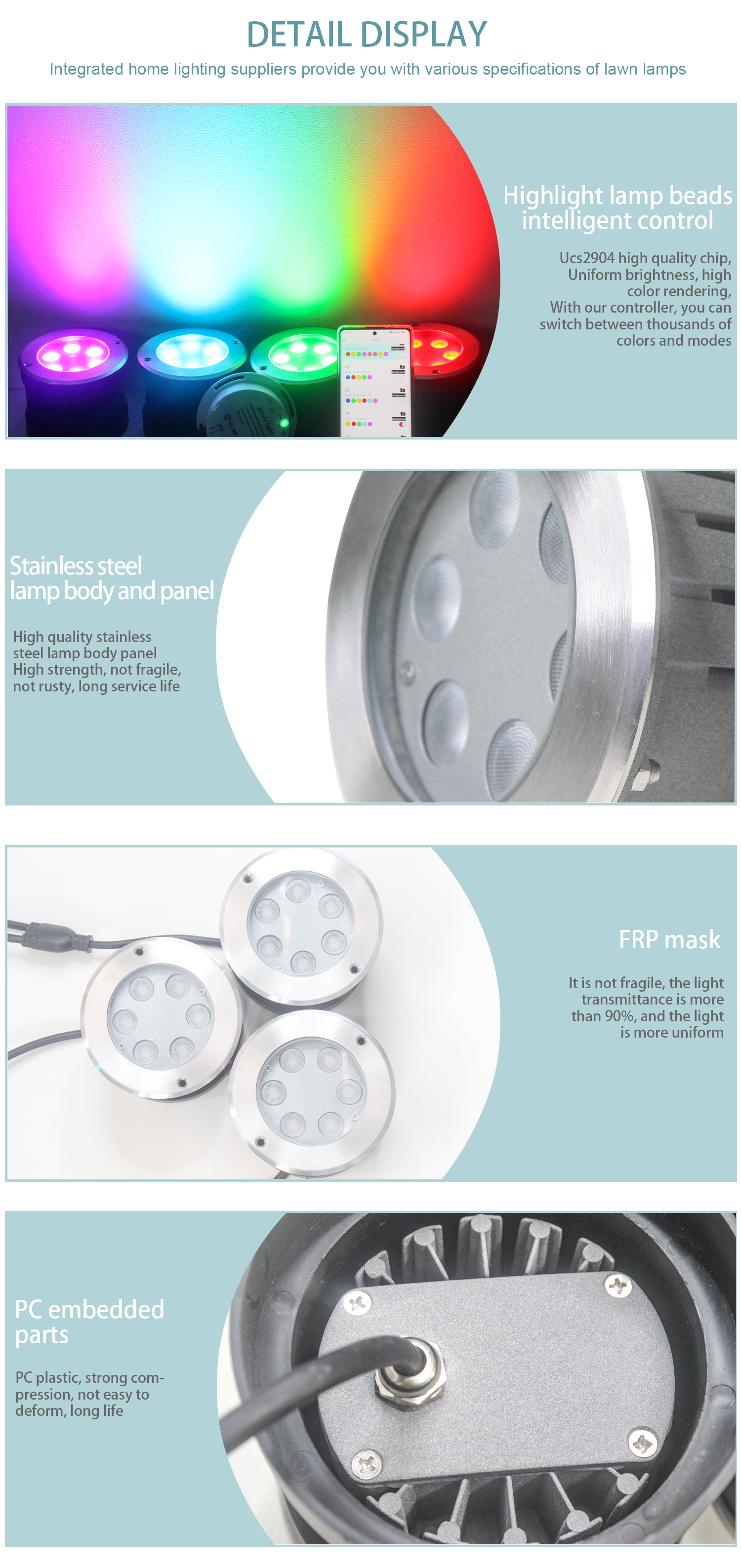 led outdoor garden lights