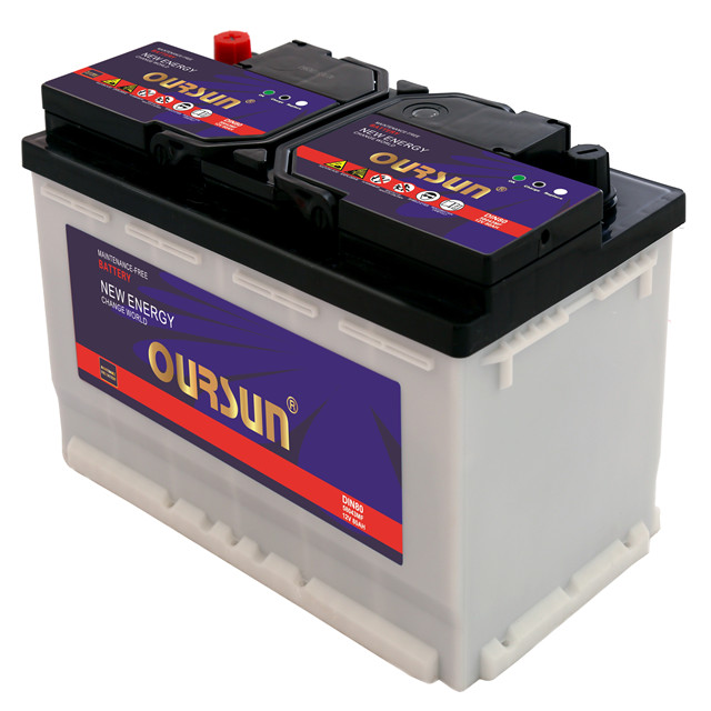 DIN74 SMF lead acid battery