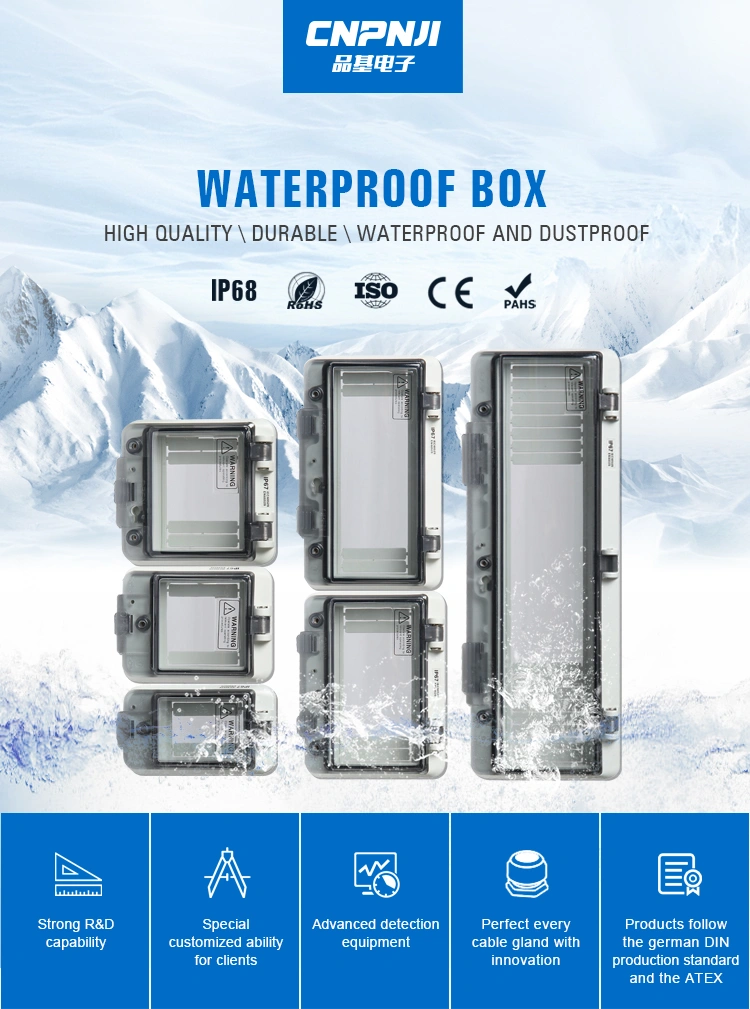 IP65 Protection Heat Resistant,Connection Enclosure Case,solar pacel junction box