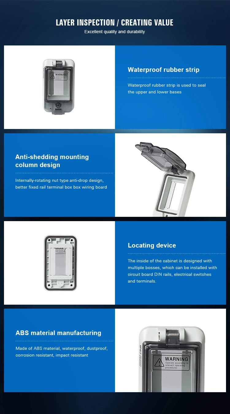 IP65 Protection Heat Resistant,Connection Enclosure Case,solar pacel junction box