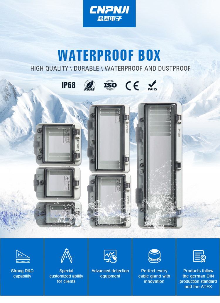ABS Plastic,Plastic Electronic Enclosure,Waterproof IP65 Junction Box