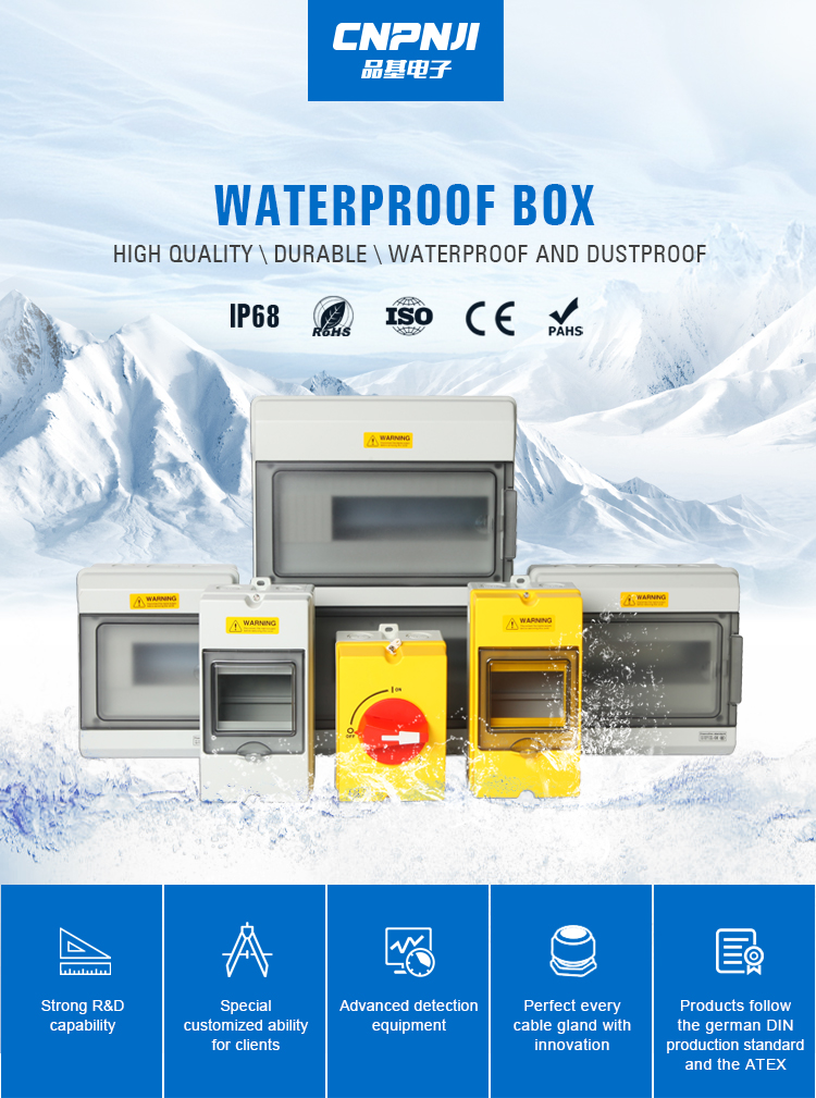 IP67 ABS material CE/ROHS certificated,enclosure,led downlight junction box