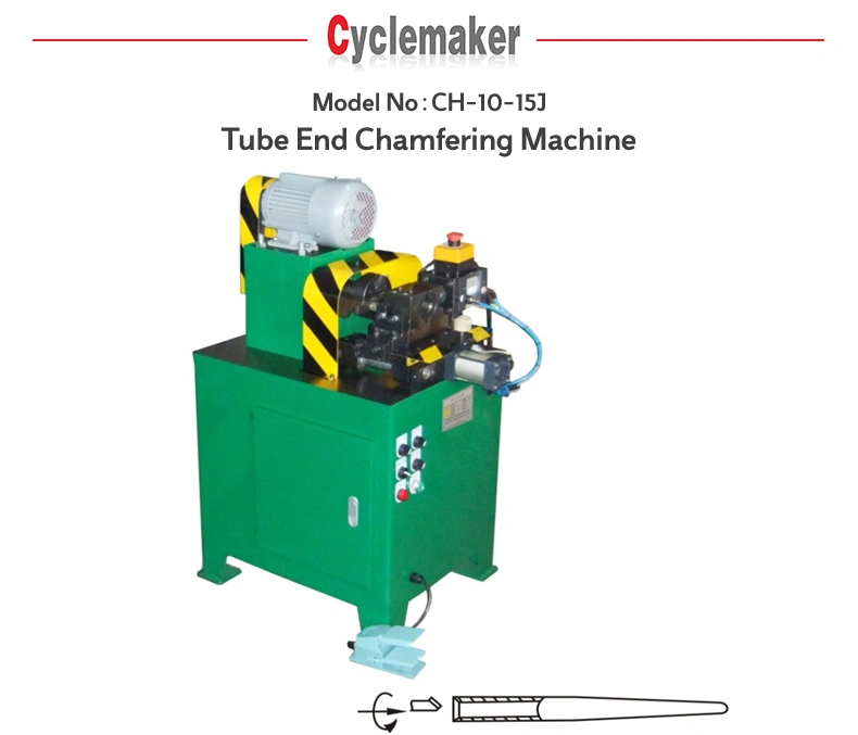 bicycle chamfering machine of bicycle tube