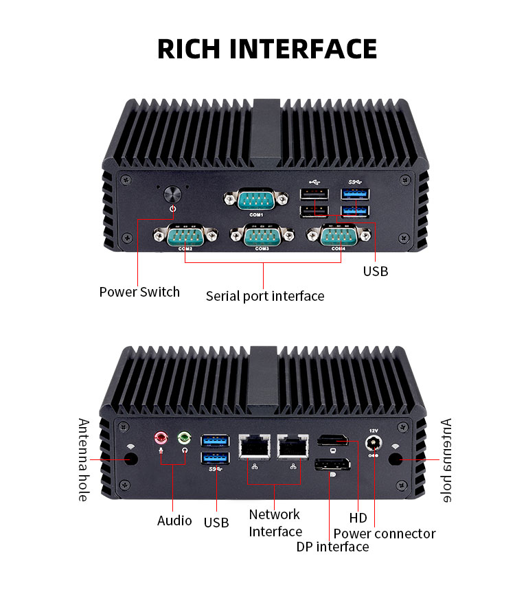 j4125 mini pc,portable mini pc,mini pc intel core